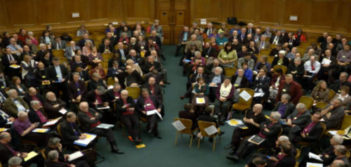 General Synod, the Church of England's main legislative body, meets Feb. 10-12 at Church House in Westminster.