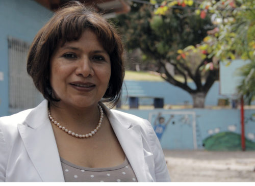 Claudia de Castro, El Hogar’s director, has been with the residential school for 24 years. Photo: Lynette Wilson/ENS 