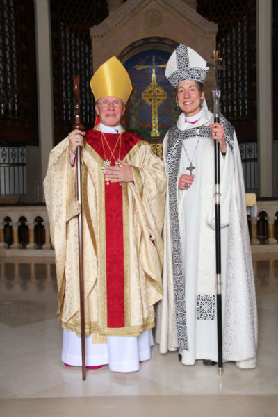 The Rt. Rev. Peter David Eaton was ordained and consecrated bishop coadjutor in the Diocese of Southeast Florida on May 9. Presiding Bishop Katharine Jefferts Schori served as chief consecrator. Photo: Barbara Lawless/Diocese of Southeast Florida
