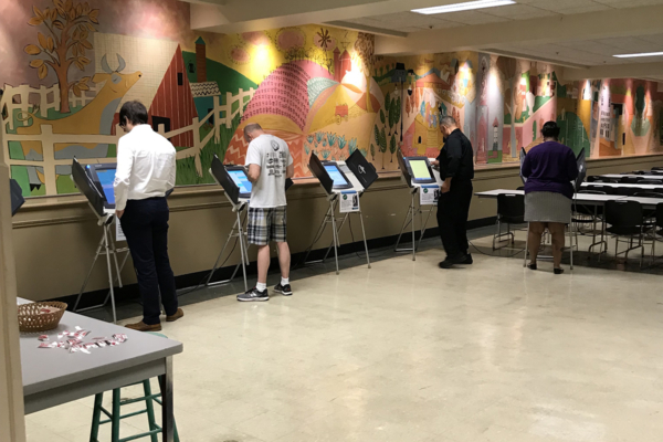 Voting at Calvary in Memphis