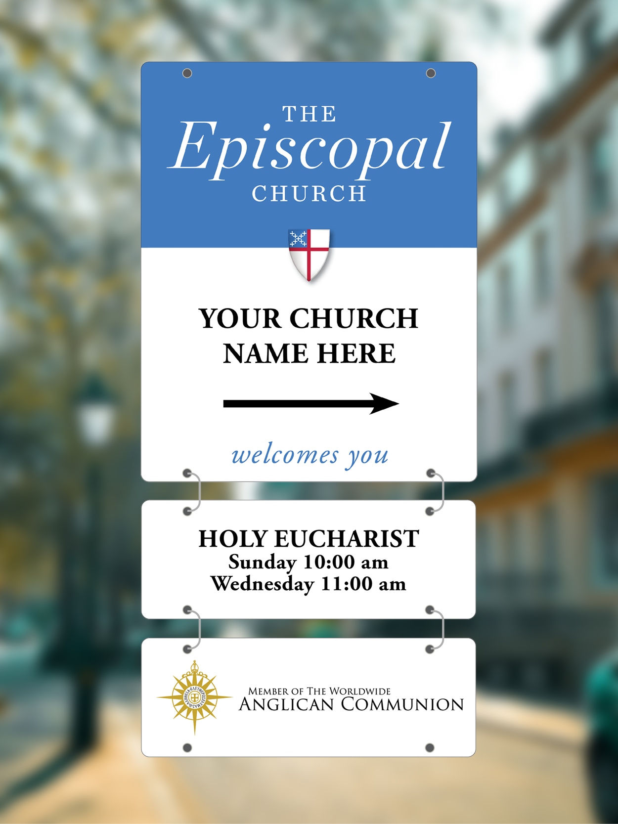 La señalización de la calle de la Iglesia Episcopal ahora forma parte de  Forward Movement - Episcopal News Service